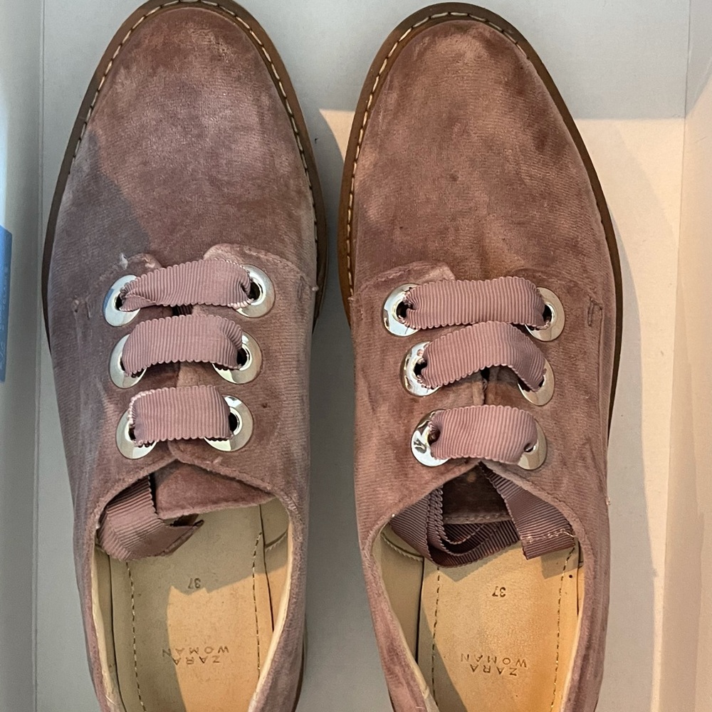 Suede Oxford Shoe